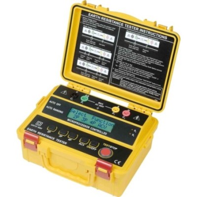 kusam meco digital 4 wire earth resistance tester km4234er image1