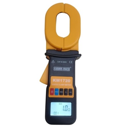 kusam meco clamp on type earth resistance tester km1720 image1