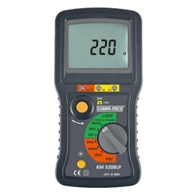 kusam meco loop impedance tester km5208lp image1
