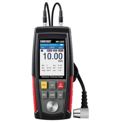 kusam meco ultrasonic thickness gauge lcd digital meter tester km131d image1