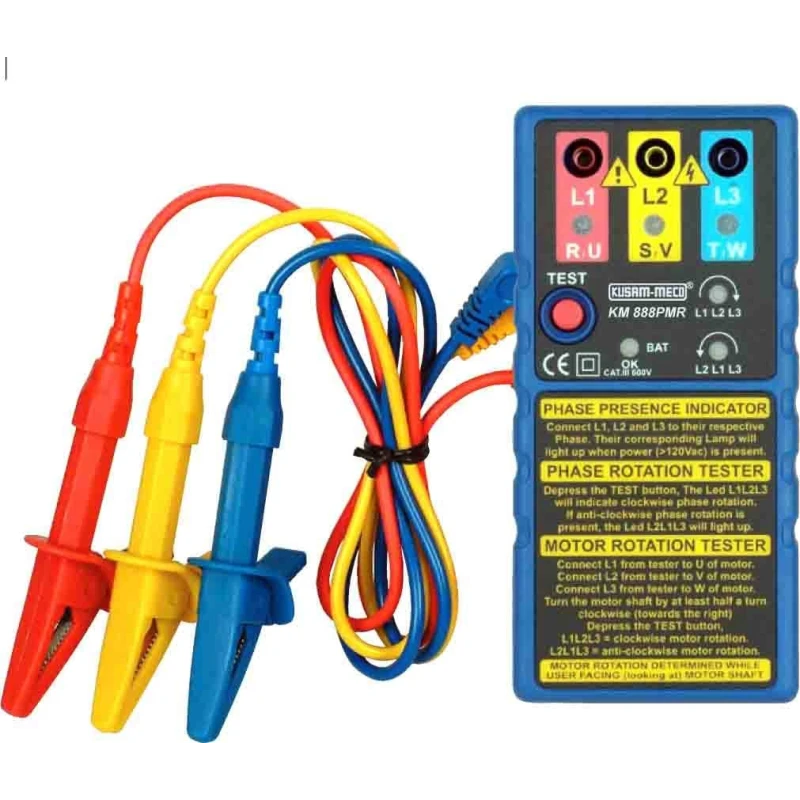 kusam meco phase sequence indicator km888pmr image1
