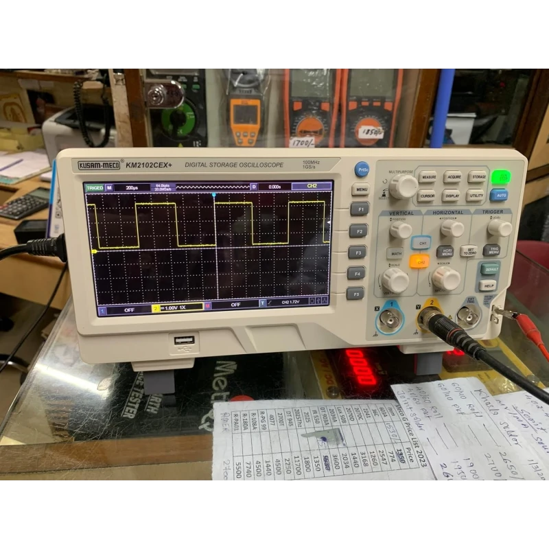 kusam meco digital storage oscilloscopes km2102cex+ image1