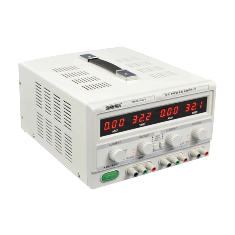 kusam meco 302d-ii dc power supply 0~2a dual output kmps image1