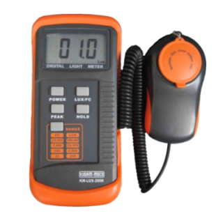 kusam meco 200k digital lux meter (range 0 to 200000) kmlux image1