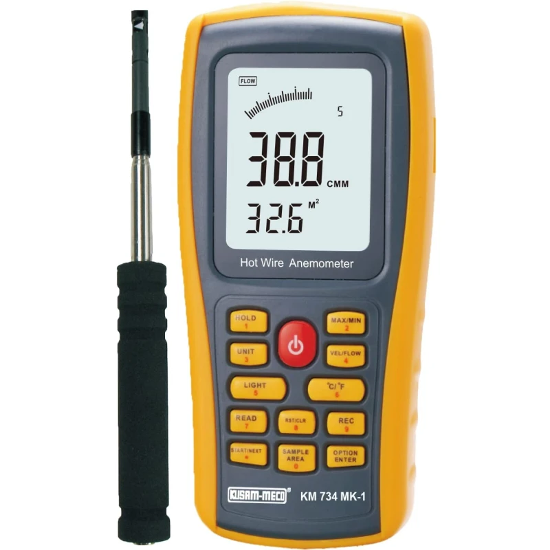 kusam meco hot wire anemometer km734mk-1 image1