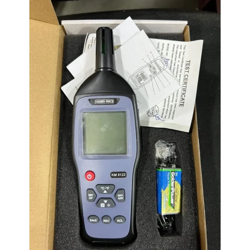 kusam meco multifunctional temperature & humidity meter km8122 image1
