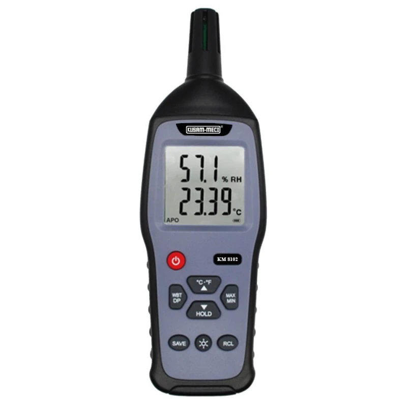 kusam meco multifunctional temperature & humidity meter km8102 image1