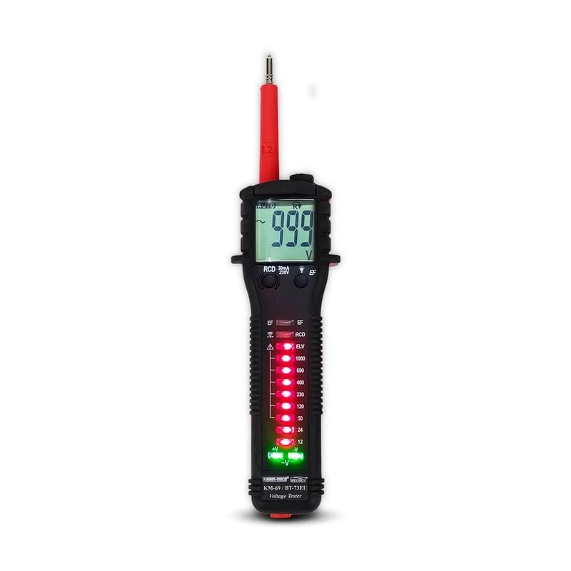 kusam meco voltage detector with rcd load test ef detection km69 image1