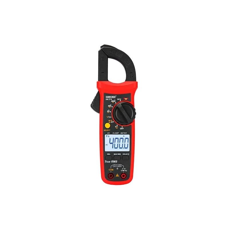 kusam meco digits ac trms digital clampmeter km2719 image1