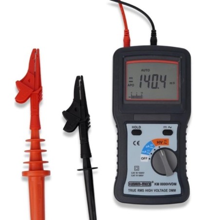 kusam meco hvdm true rms high voltage digital multimeter km8000 image1