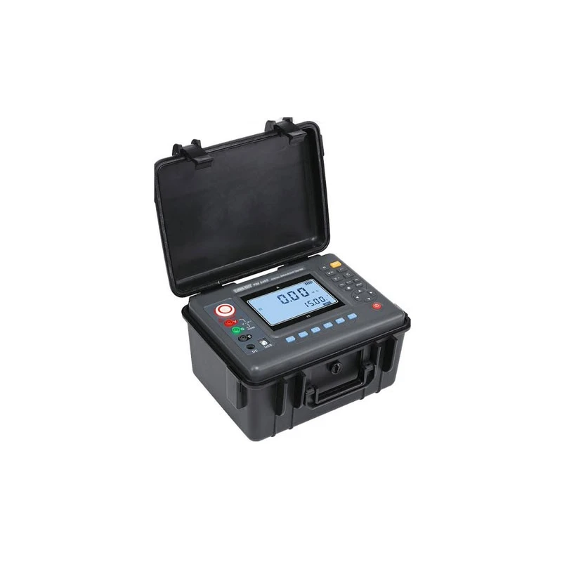 kusam meco 0.01 mω-35 tω digital insulation resistance tester km5410in image1