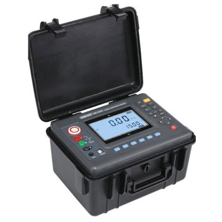 kusam meco 0.01 mω-35 tω digital insulation resistance tester km5410in image1