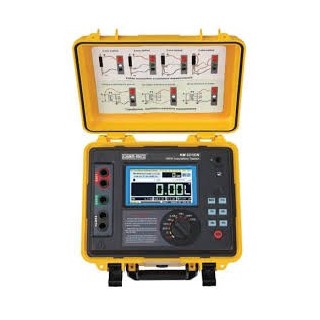 kusam meco 0.5 mω-10 tω insulation tester 250/500/1000/2500/5000 v km5305in image1