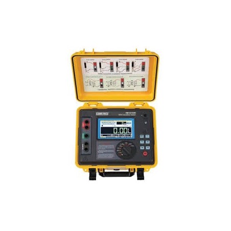 kusam meco 0.5 mω-10 tω insulation tester 250/500/1000/2500/5000 v km5305in image1