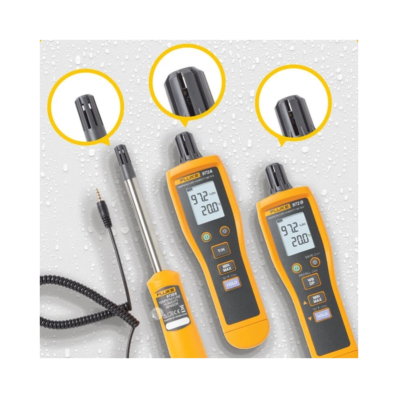Fluke Temperature Humidity Meter 972ES image-1