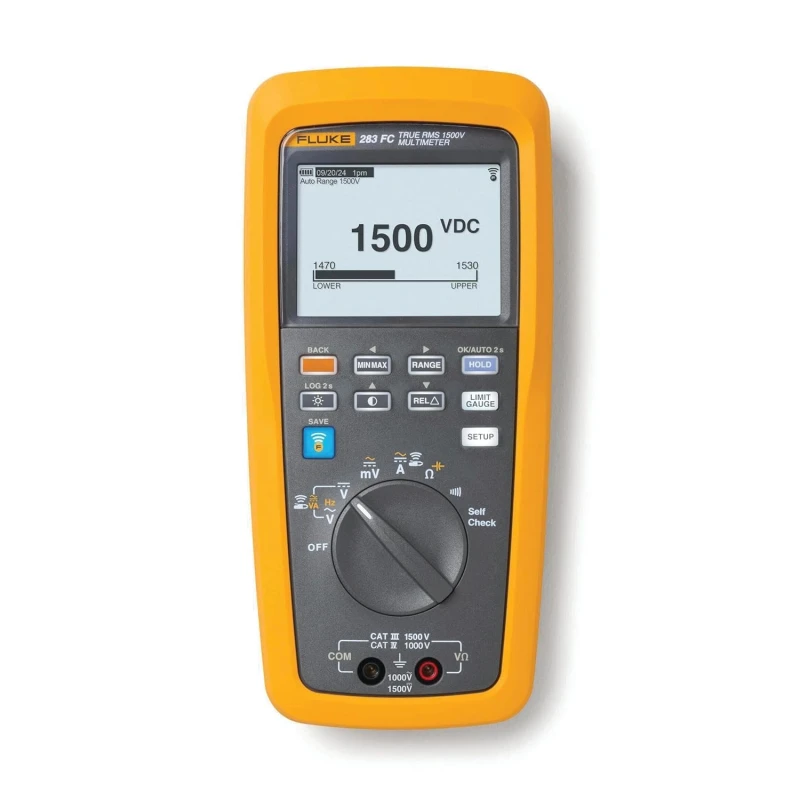 Fluke FC CAT III 1500V Digital Multimeter 283 image-1