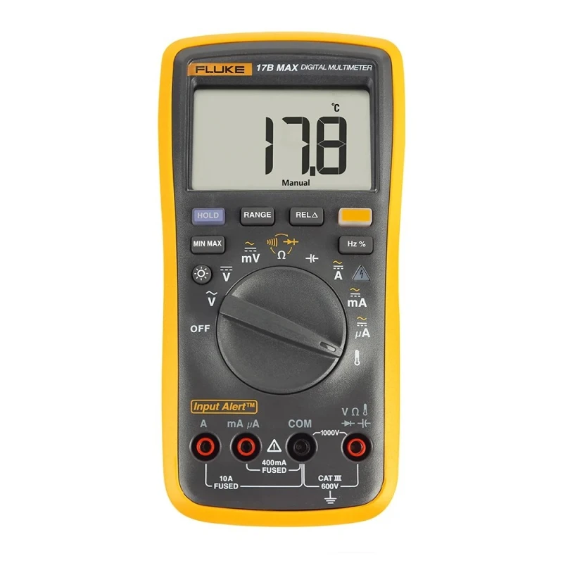 Fluke Digital Multimeter with TL31 Extra Slim Test Lead 17B MAX-02 image-1