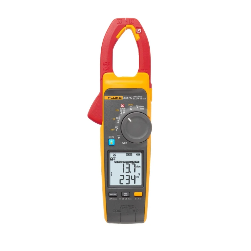 Fluke Non-Contact Voltage True Rms AC and DC Clamp Meter with iFlex 378 FC image-1