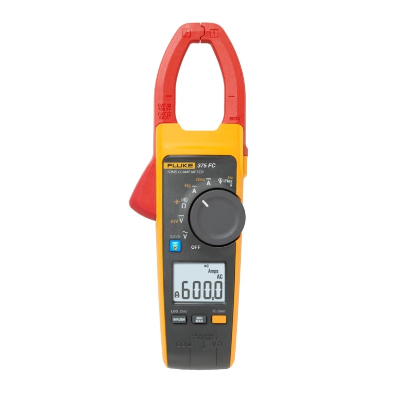 Fluke True RMS AC and DC Clamp Meter 375 FC image-1