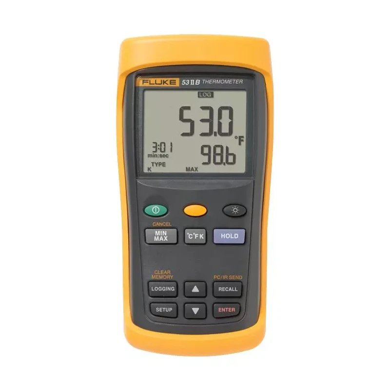 Fluke Temperature Logging Digital Thermometer 53 II image-1
