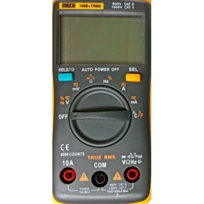 Meco 3-5|6 digit Digital Multimeter 108B+TRMS image-1