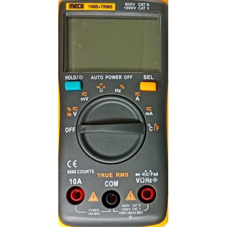 Meco 3-5|6 digit Digital Multimeter 108B+TRMS image-1
