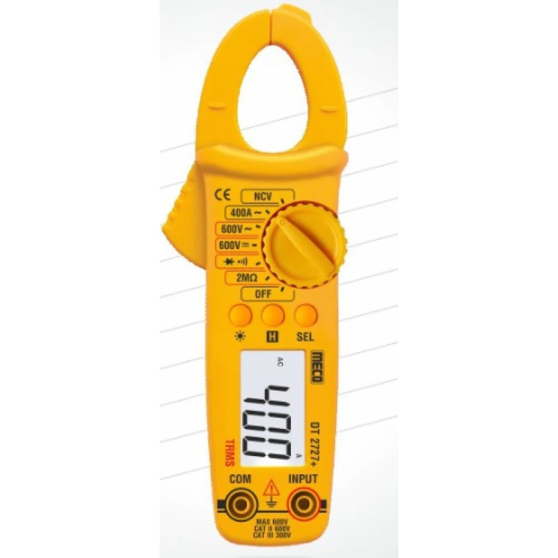 Meco Digital Clamp Meter DT 2727+ TRMS image-1