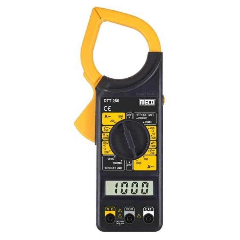 Meco Auto Ranging Digital Clamp Meters DTT 266  image-1