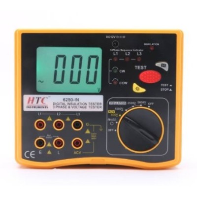 HTC Digital Insualtion Tester 5kV-200GΩ 6250IN image-1