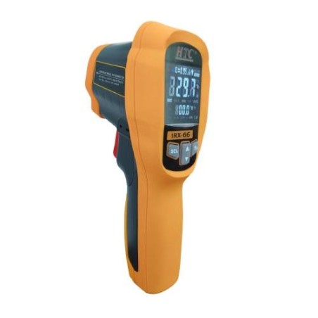 HTC Dual Contact & Infrared Thermometer 1550C IRX-66 image-1