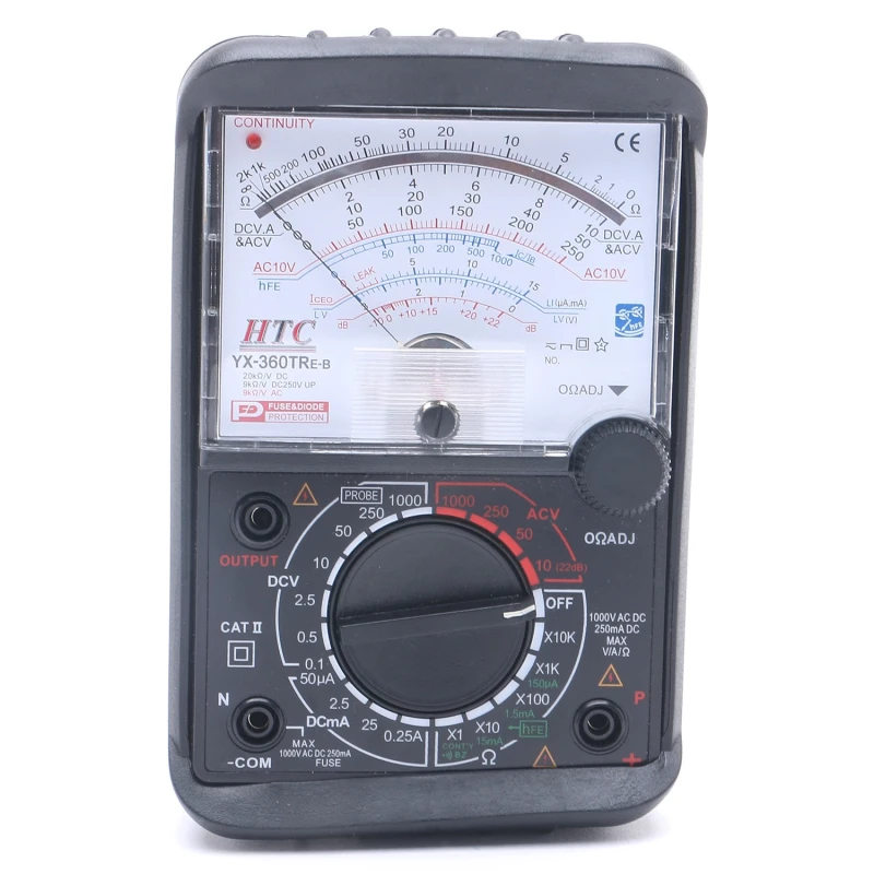 HTC Analog Multimeter with Mirror Scale YX-360 TRE-B image-1