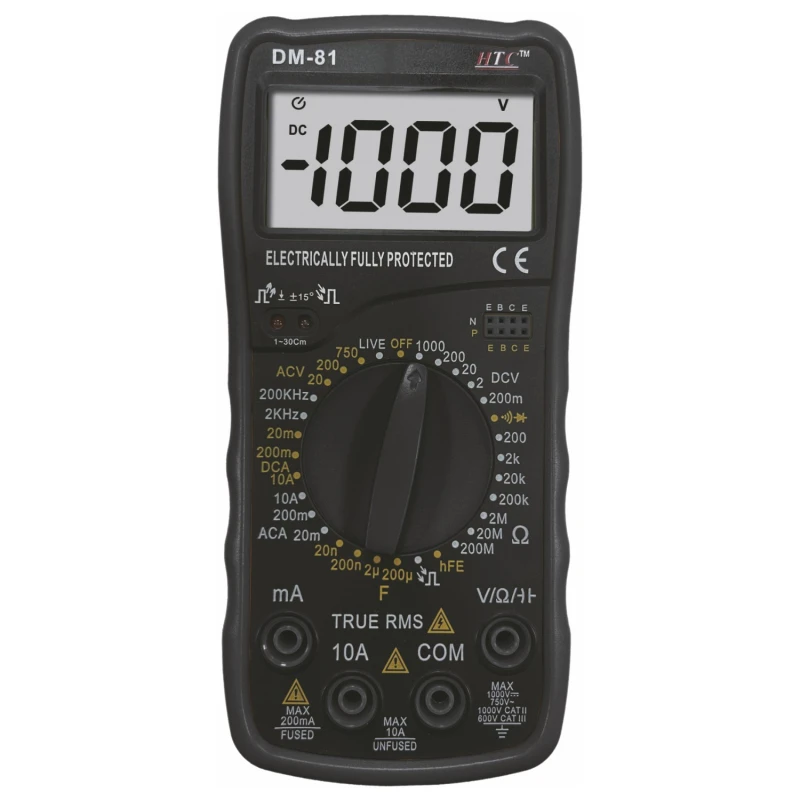 HTC Digital Multimeter DM-81 image-1