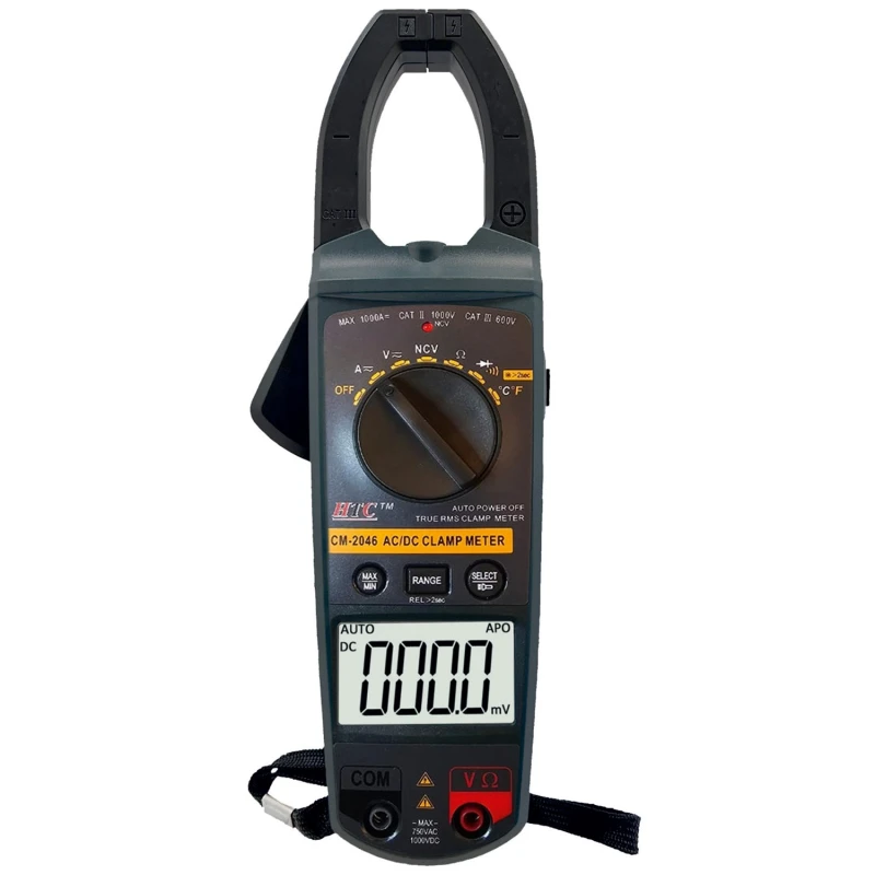 HTC AC/DC 1000A Digital Clamp Meter CM-2046 image-1