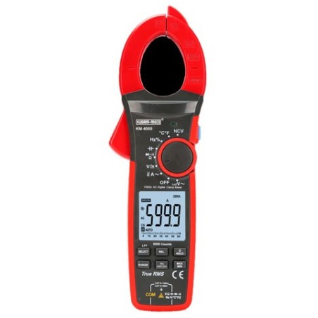kusam meco 1000a ac true rms digital clamp meter km4000 image1