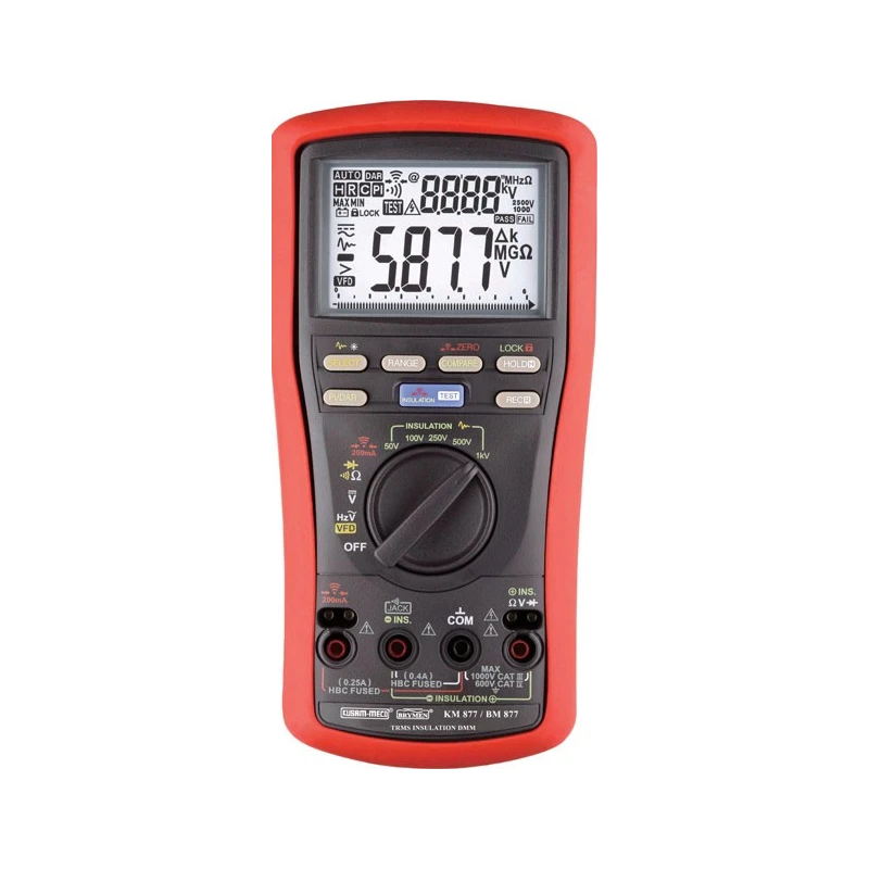 Buy Kusam Meco KM877 Insulation Multimeter at Lowest Price