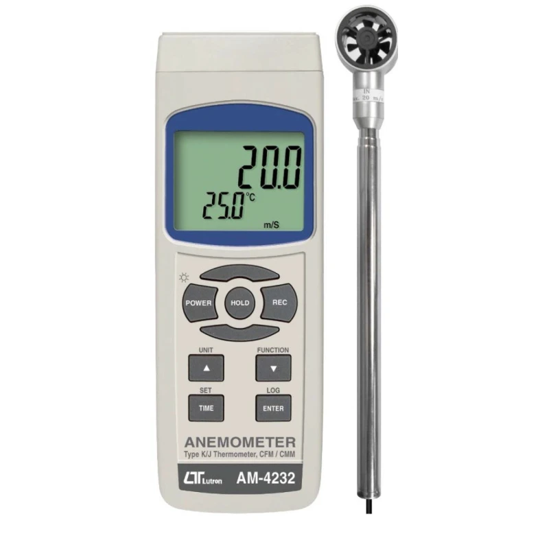 Lutron Mini Vane Anemometer AM 4232 image-1