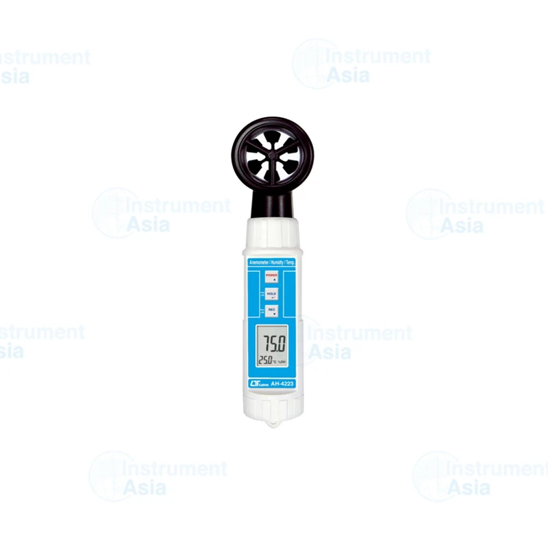 Lutron Vane Anemometer Humidity Temp AH 4223 image-1