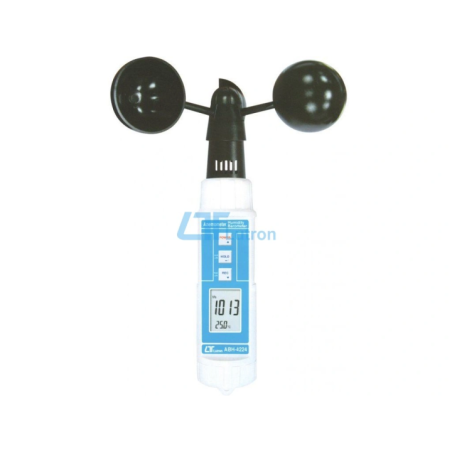 Lutron Cup Anemometer Barometer | Humidity Temperature ABH 4224 image-1