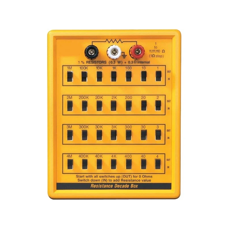 Lutron Resistance Decade Box RBOX 408 image-1