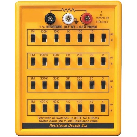 Lutron Resistance Decade Box RBOX 408 image-1