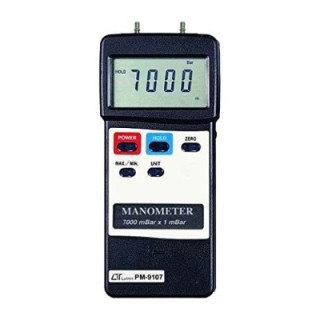 Lutron Manometer 7000 mbar Dual Differential Input PM 9107 image-1