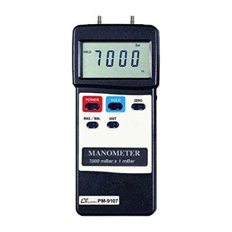 Lutron Manometer 7000 mbar Dual Differential Input PM 9107 image-1