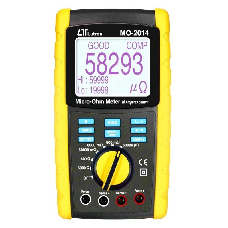 Lutron Micro Ohm Meter 10 Amperes Max Test Current MO 2014 image-1
