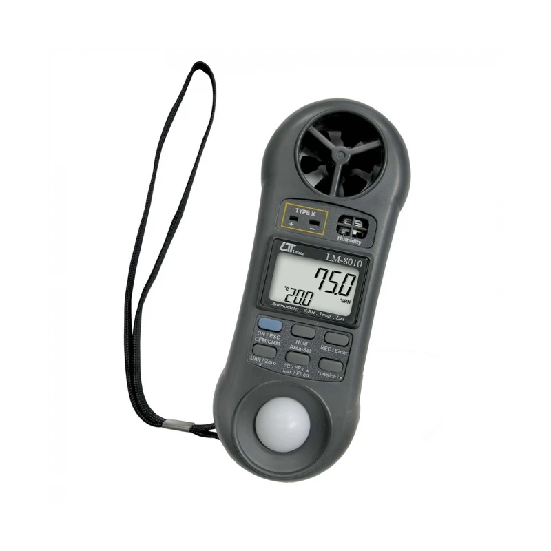 Buy Lutron 4 in 1 Anemometer LM-8010 with K Type Thermocouple