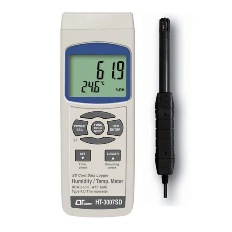 Buy Lutron Humidity Temperature Meter HT-3007SD at best prices