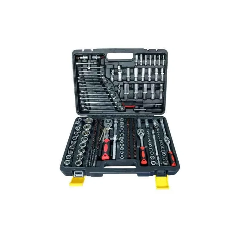 Voltz VZ-216 Professional Ratchet Socket Toolbox Kit with Heat Treatment image-4