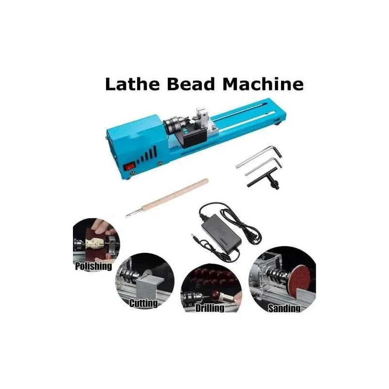Voltz Mini 150W Electric Wood Lathe Beads Polisher image-5