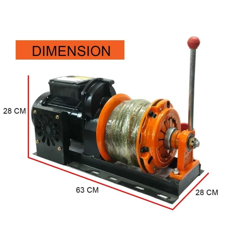 Voltz VZ-EW-1500 4000W Heavy Duty Electric Winch image-8
