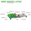 Voltz 580W Mini Lathe Machine image-6