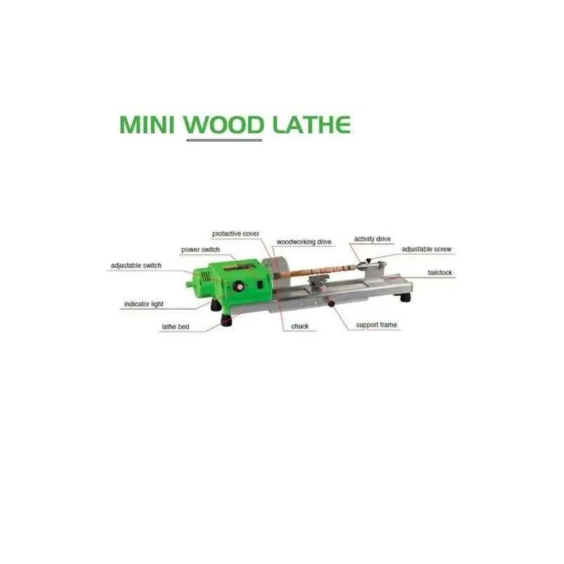 Voltz 580W Mini Lathe Machine image-6